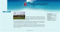 Desktop Screenshot of bou.ac.bd
